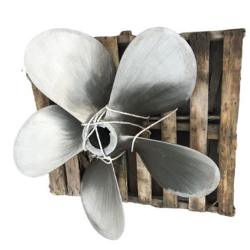 Marine Edelstahlpropeller Solas -Boot mit Propeller